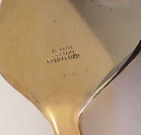 CUTLERY - Eetrite 24 carat Gold Plated Cake Serving Lifter 22 cm