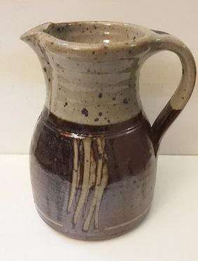 Pottery Pitcher Jug 17 cm x 10 cm