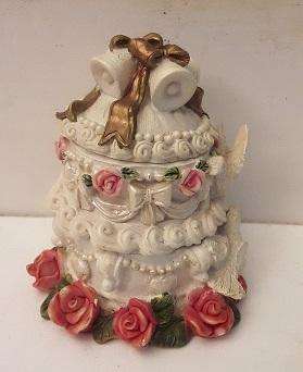 Two Tier Trinket Box 10 cm