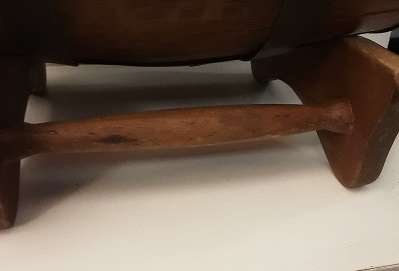 Vintage Wine Barrel with tap and stand  33 cm x 20 cm