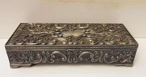 Godinger Silver 1992  Jewellery Box 23 cm x 9 cm x 5 cm