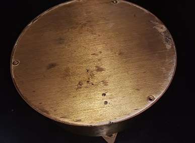 Vintage Ship Clock Wind Up 15 cm - in working order