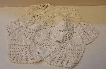Crochet  cloth 32 cm
