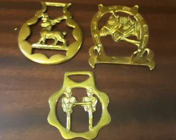 Three Horse Brasses ,  9 cm