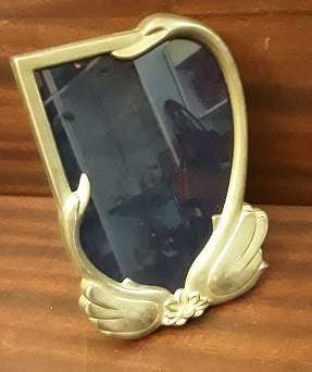 Metal Silver colour Swan Picture / Photo Frame