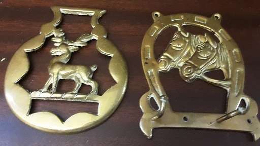 Three Horse Brasses ,  9 cm