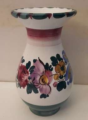 Keramik Austria floral Vase  12cm