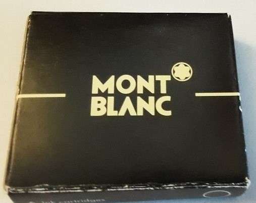 Five unused Montblanc Ink Cartridges made in Germany