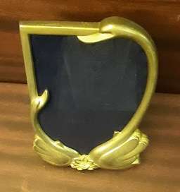 Metal Silver colour Swan Picture / Photo Frame