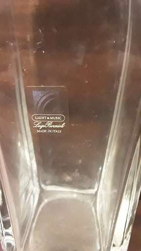 Glass Decanter Italy 27 cm