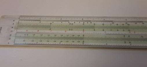 Vintage Faber-Castell Slide Ruler