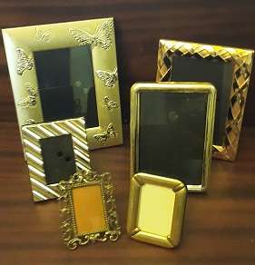 Six Metal Picture / Photo frames / all one price