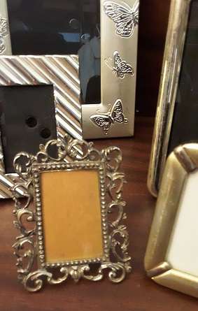 Six Metal Picture / Photo frames / all one price