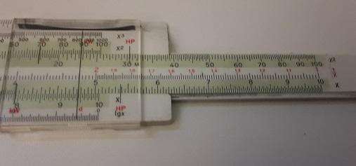 Vintage Faber-Castell Slide Ruler