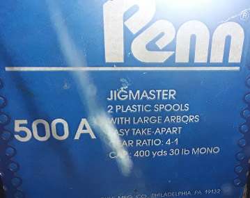 Penn Jigmaster 500A Fishing Reel