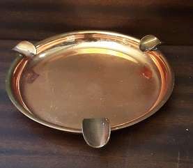 Copper Ashtray 14 cm