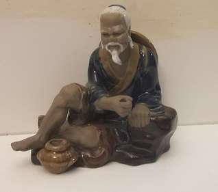 Oriental Man Figurine  11 x 11 cm