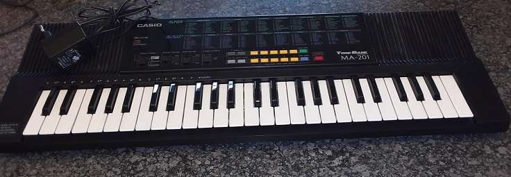 Casio Keyboard Tone Bank MA-201 Stereo