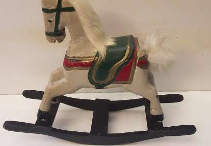 Wooden Rocking Horse  20 x 25 cm