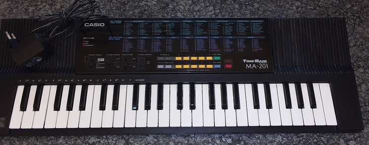 Casio Keyboard Tone Bank MA-201 Stereo