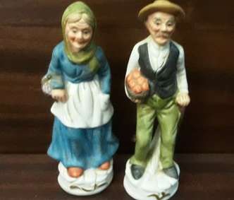 Pair of man and woman Figurines 16 cm