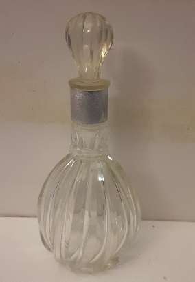 Glass Perfume Bottle 18 cm