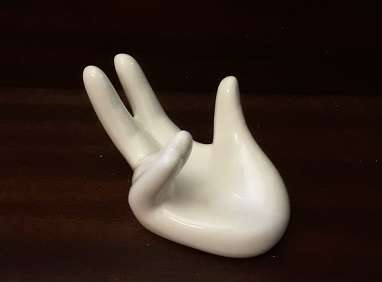 Hand Ornament 8 x 6 cm