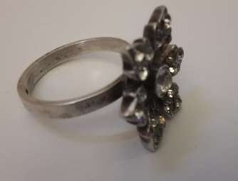 Vintage  Silver Ring 16 mm