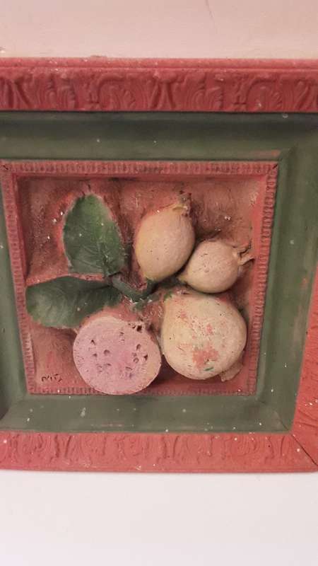 Terracotta Pottery Wall Plaque  20 cm