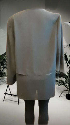 Zeiqer Black Polyester , Vicose  Double Layer with  glitter Top Label Size 50