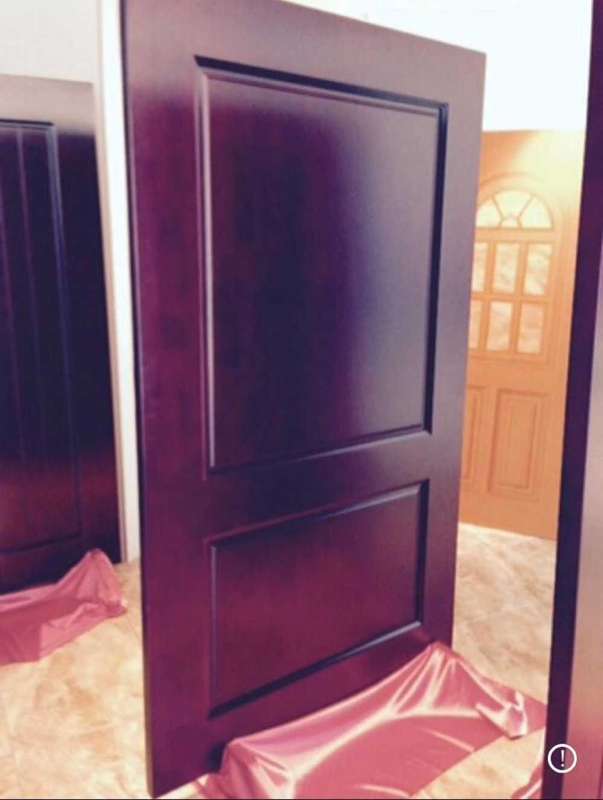 Imported wooden pivot doors Size:1.2 x 2.05 / 100% solid wooden doors