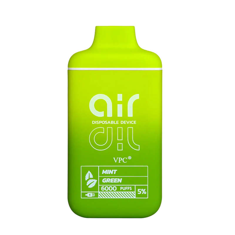 Air Vape - Mint Green - 6000 Puffs Disposable Air Vape  VPC