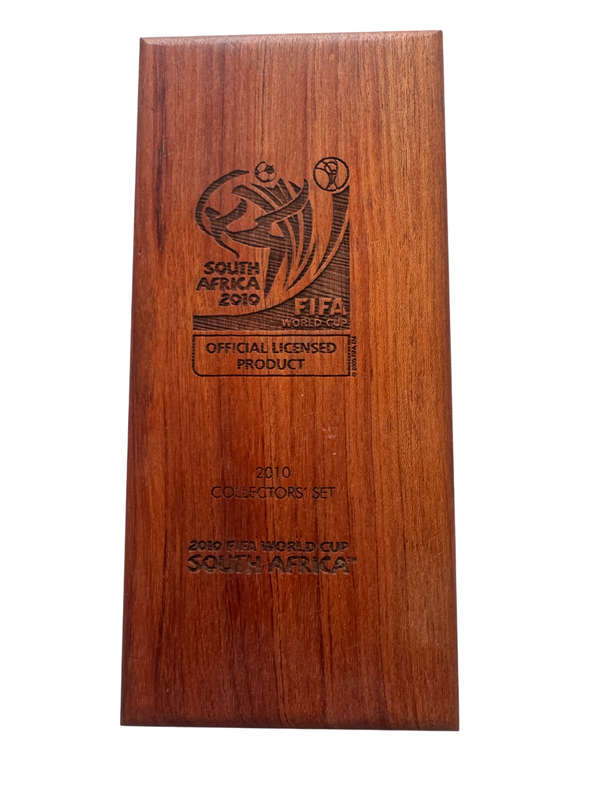 Original SA Mint Wooden Box - Box Holds 1 x 1oz 1x1/2 , 1x1/4 and 1/10  Gold/Silver Coins Encapsuled