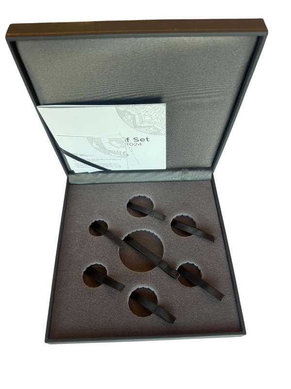 SA Mint Box , Stylish 2024 Black Box For 1oz Silver and 2024 UNC or Circulation Set