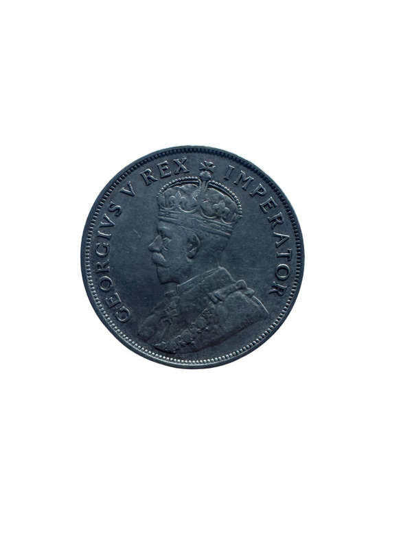 1932 South Africa Union 2 Shillings Silver Florin -  George V
