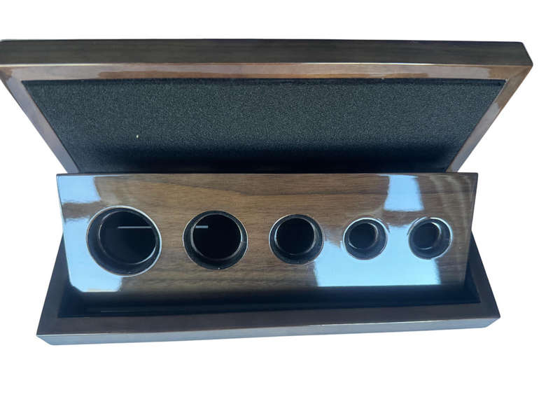 Stunning SA Mint Wooden Box - Holds 5 x Gold Coins Encapsuled Gold Coin