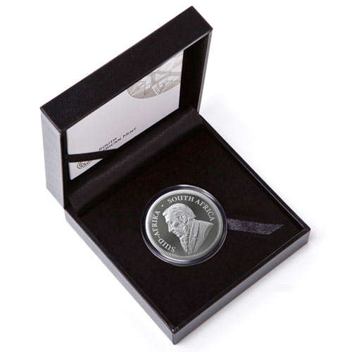 2025 JHB Silver 1oz Proof Krugerrand  Privy Marked "Johannesburg Coin Fair" - Mintage 1000 - Sealed