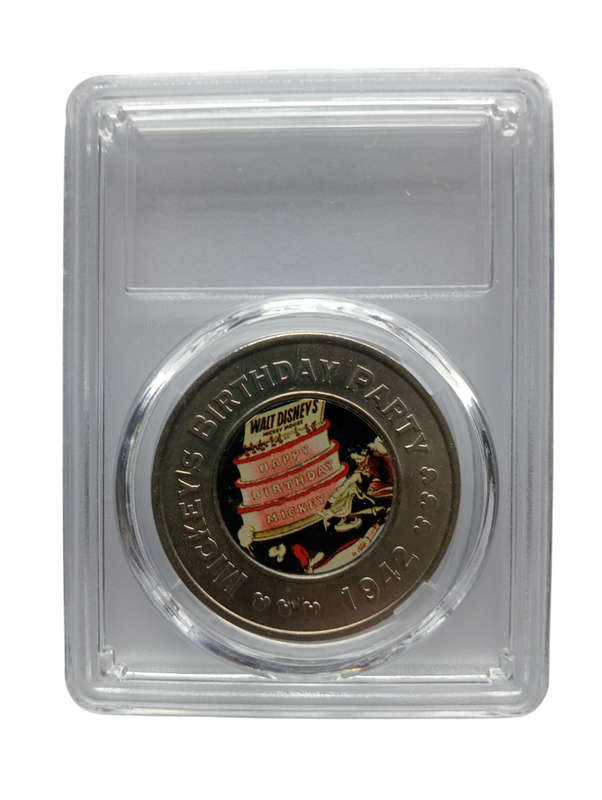 1942 Disney Decades Collectable Token -The Forties- 1942 Mickey's Birthday Party
