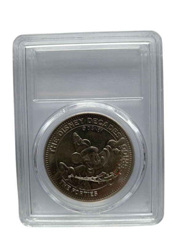 1940 Disney Decades Collectable Token -The Forties- 1940 Studio Moves To Burbank