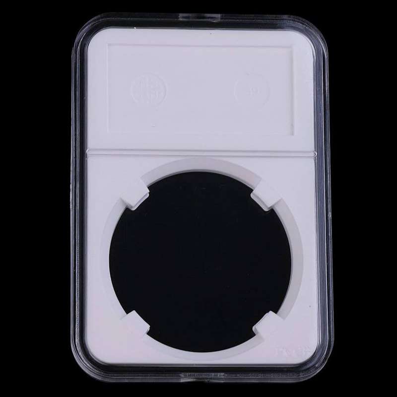White Coin Slab Holder With 39.8mm Display Case -High Quality (Perfect For 1oz Silver+kruger Coins )