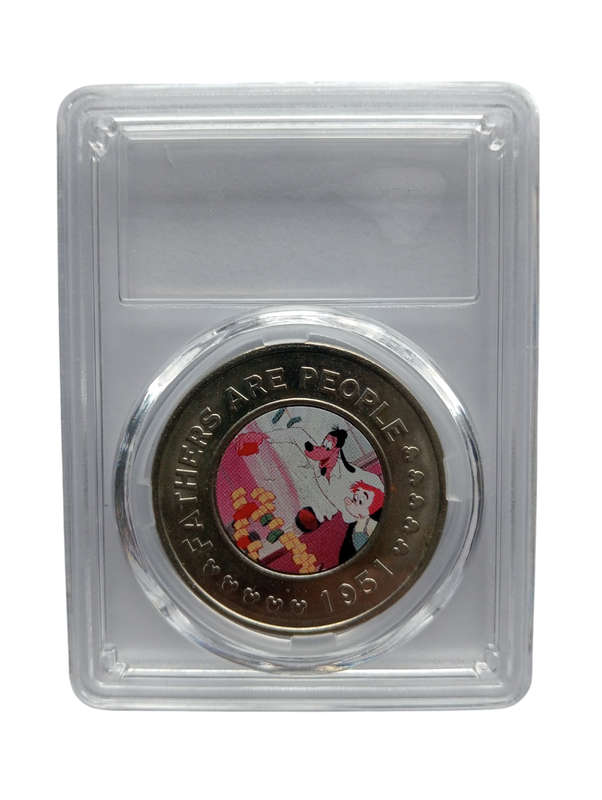 1951 Disney Decades Collectable Token -The Fifties - 1951 Fathers Are People