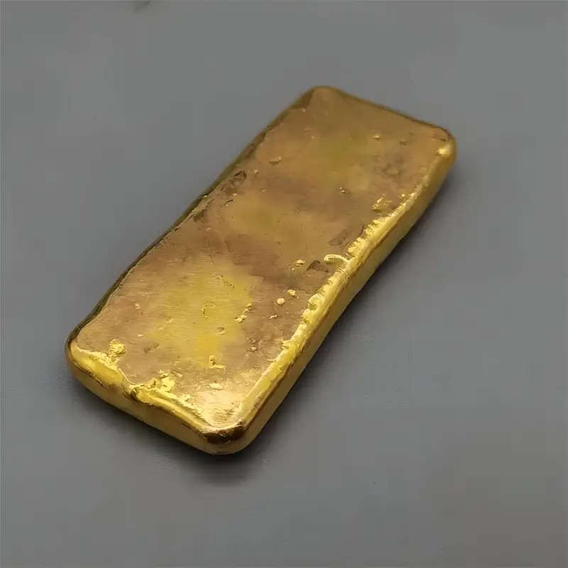 3.88oz Solid Antique Copper Golden Bar Collectible