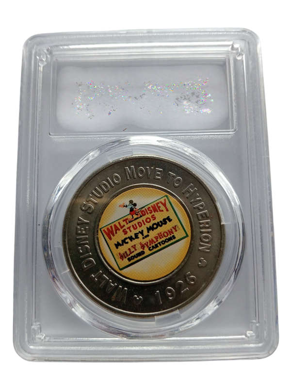 1926 Disney Decades Collectable Token -The Twenties- 1926 Studio Moves To Hyperion