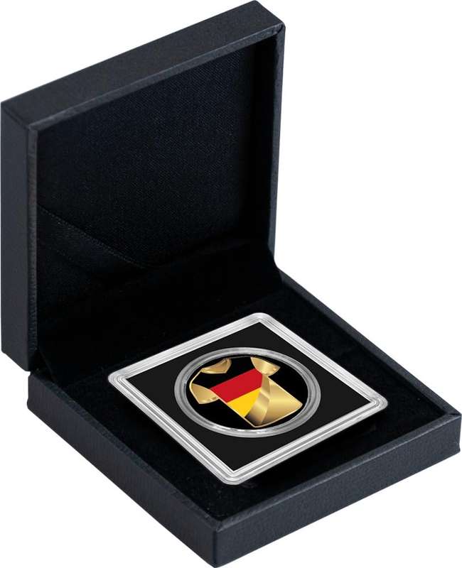 Germany Jersey Sports Icon 1/1000 Oz Gold: 3000 Francs Republic of Chad.