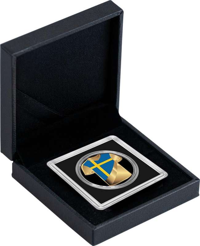 Sweden Jersey Sports Icon 1/1000 Oz Gold: 3000 Francs Republic of Chad.