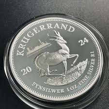 2025 JHB Silver 1oz Proof Krugerrand  Privy Marked "Johannesburg Coin Fair" - Mintage 1000 - Sealed