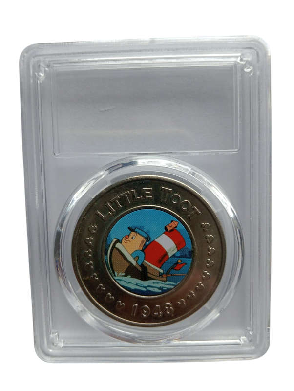 1948 Disney Decades Collectable Token -The Forties- 1948 Little Toot