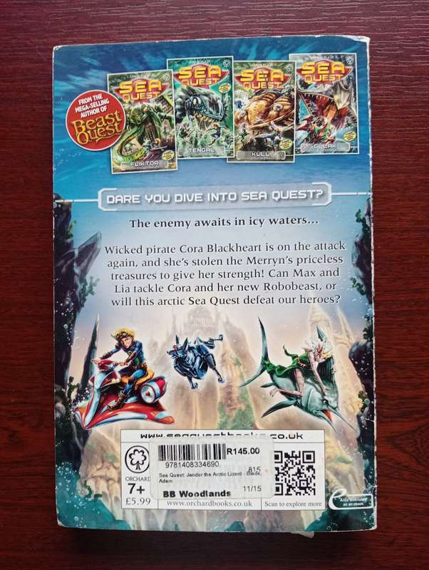 Sea Quest: Jandor the Arctic Lizard: Special 5