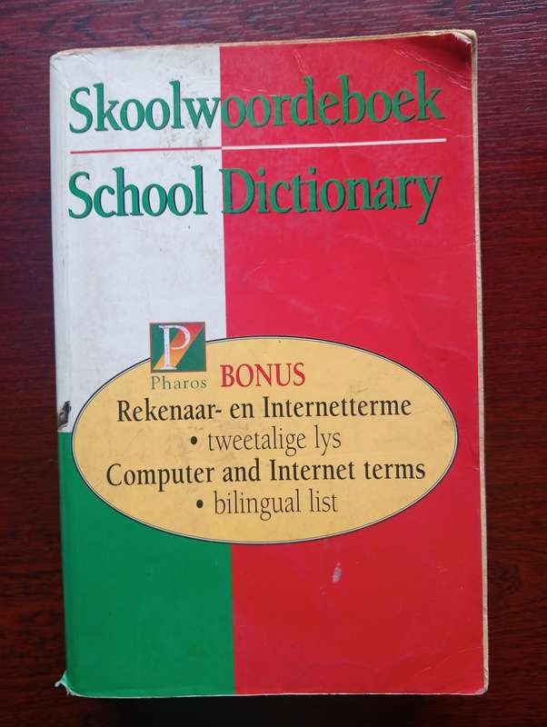 Pharos Skoolwoordeboek School Dictionary 33rd Ed Author:Oxford Condition: Used  Woodstock: Language
