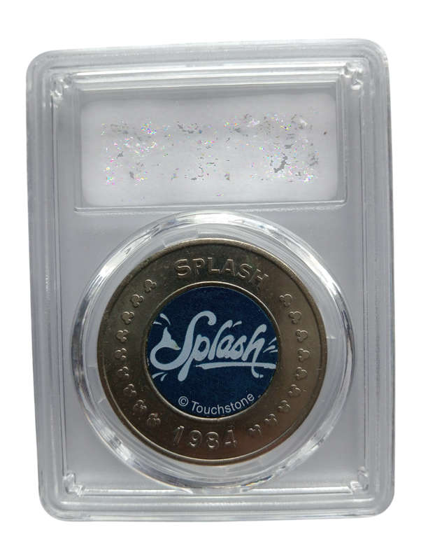 1984 Disney Decades Collectable Token -The Eighties - 1984 Splash
